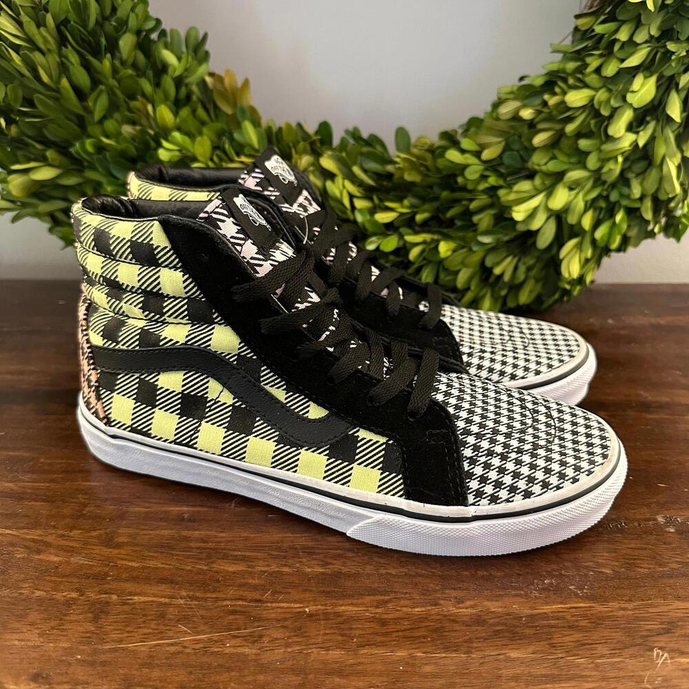 Vans Sk8 Hi Reissue Buffalo Mix Sneakers 6.5
